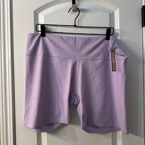 SKIMS Fits Everybody High Rise Shorts in Lily Size 4X